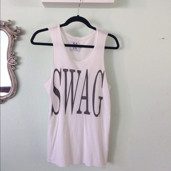 Karssen "swag" muscle tank