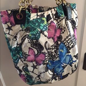 Authentic rare COACH Parker Butterfly Tote