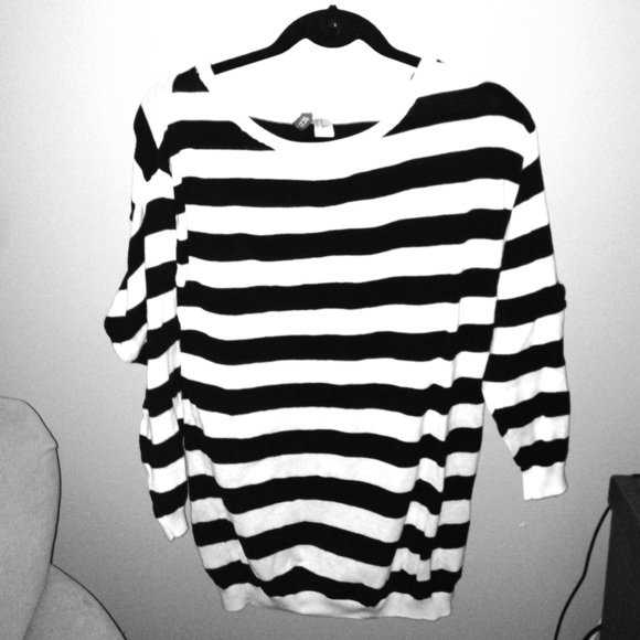XS Striped Sweater Dress