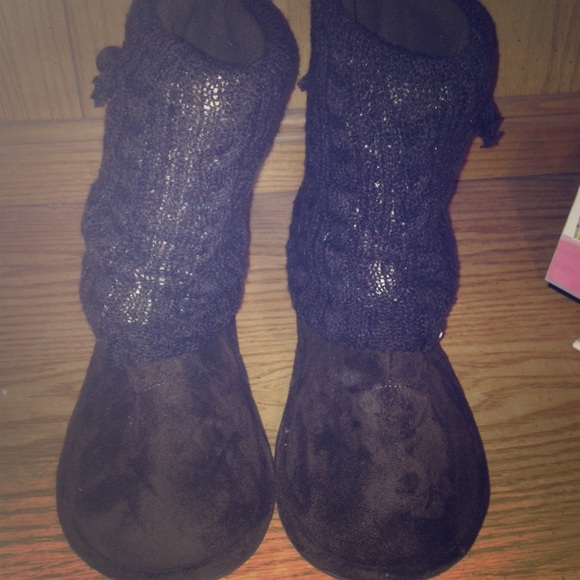 Material Girl Dark Brown Boots