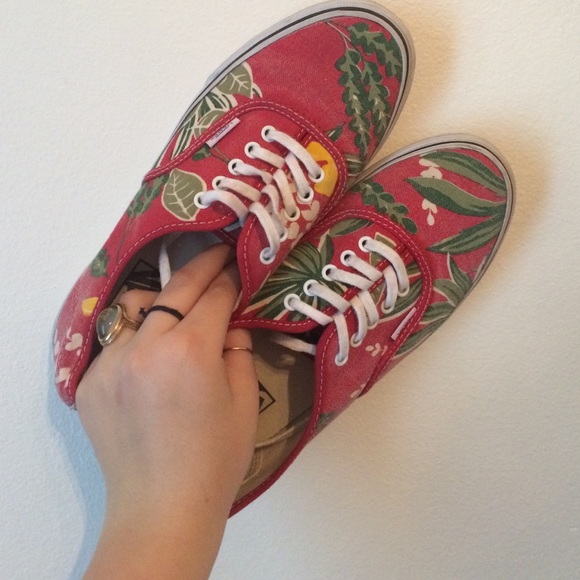 floral vans