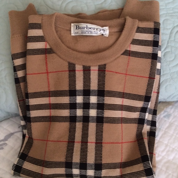 Burberry merino wool sweater