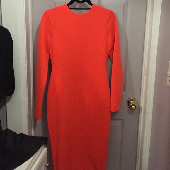 Orange AQUA dress