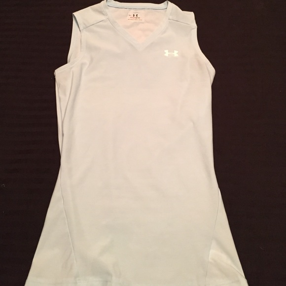 Under Armour workout top, heat gear