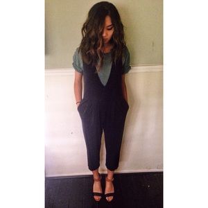 Leur Logette for UNIQULO Navy Cropped Coverall