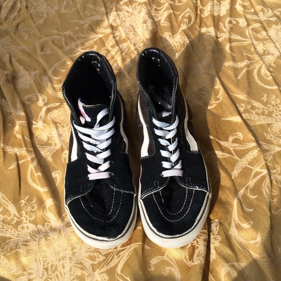 Black High Classic Vans