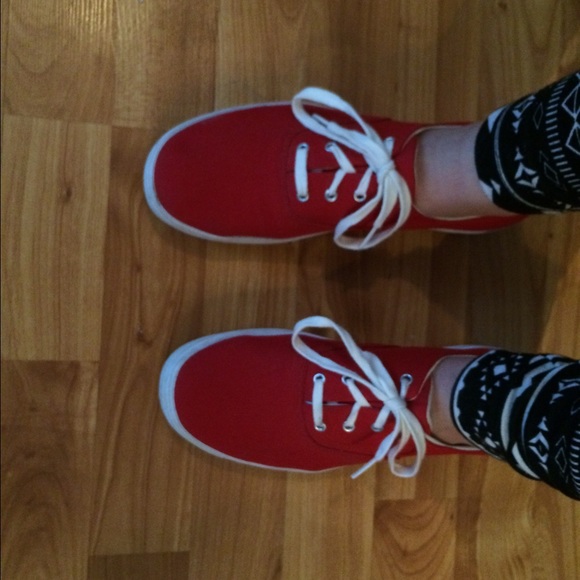 Near New Red Keds