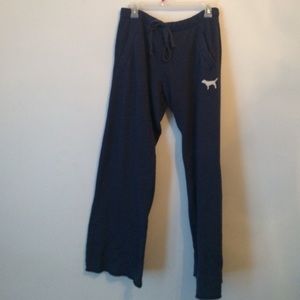 Navy blue Victoria's Secret pink sweatpants