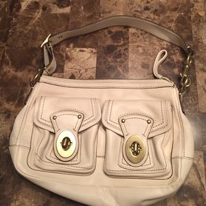 Off white Coach bag