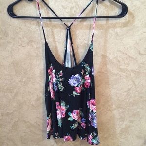 Floral tank top