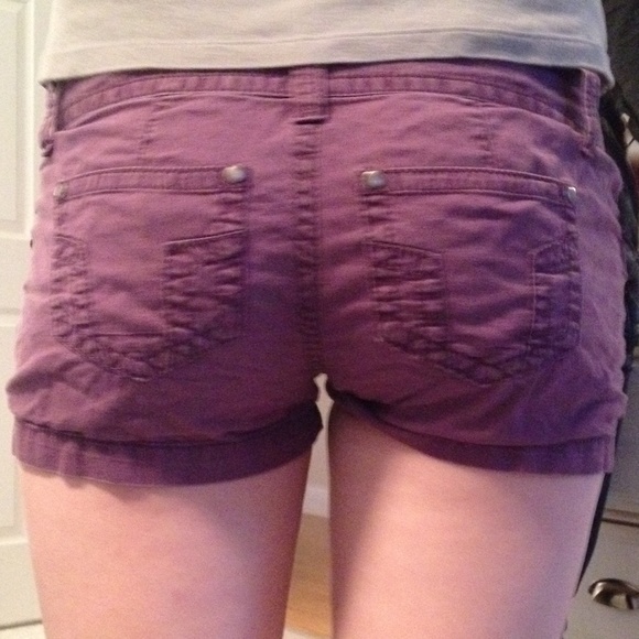 Purple Arizona shorts