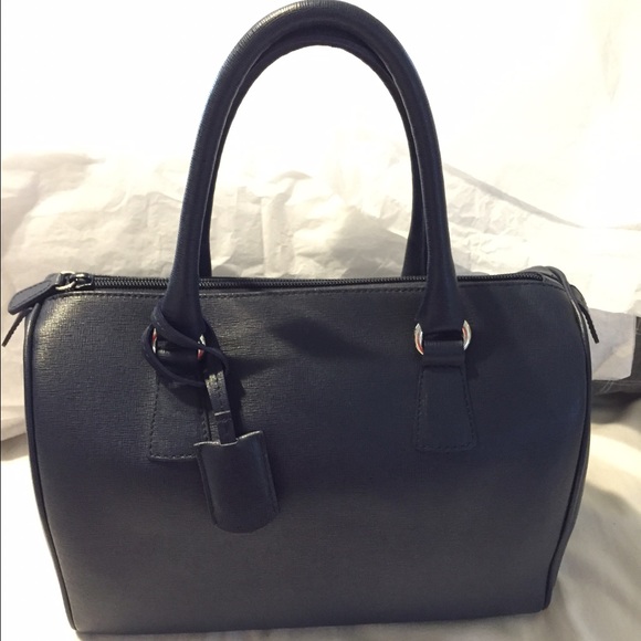 Furla Saffiano Leather Top Handle Bag