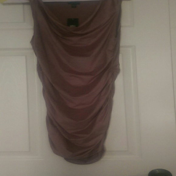 Soft Pink Suede dress - Picture 1 of 2