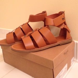 Madewell Leather Sandals! Size 9.5!