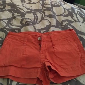 Orange shorts