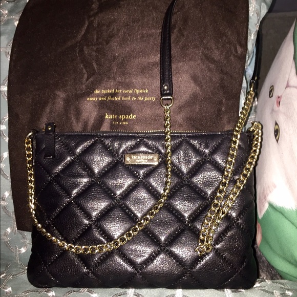 kate spade gold coast ginnie crossbody black