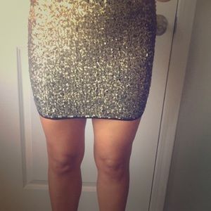 Sequin skirt