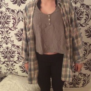 brandy vintage flannel