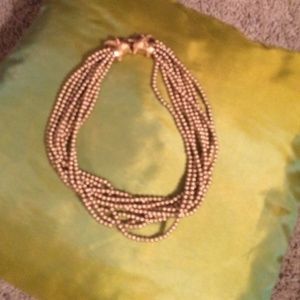16" bronze color necklace