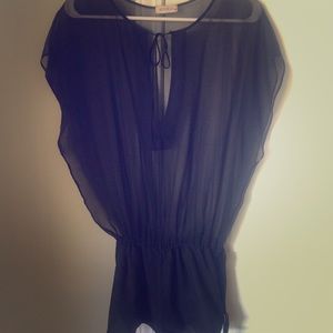 Sheer playsuit