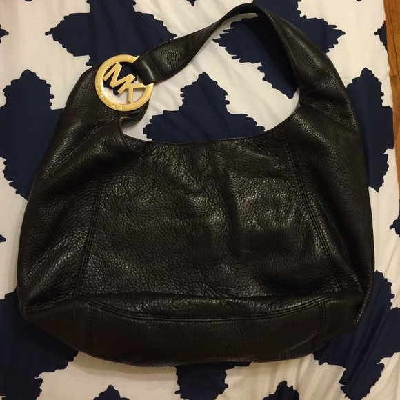 Michael Kors Handbags - Michael Kors Black Leather Bag
