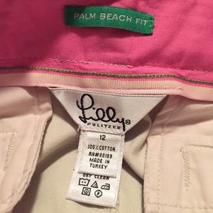 Lilly Pulitzer Khakis Pants Size 12