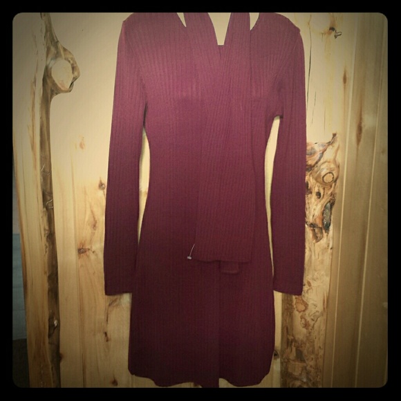 Italian wine colored NWOT dress. - Picture 1 of 1