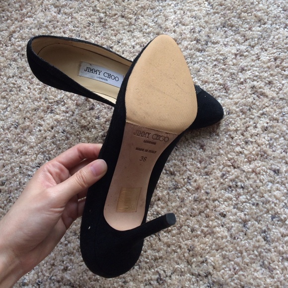 Jimmy Choo Black Highheel - Picture 2 of 3