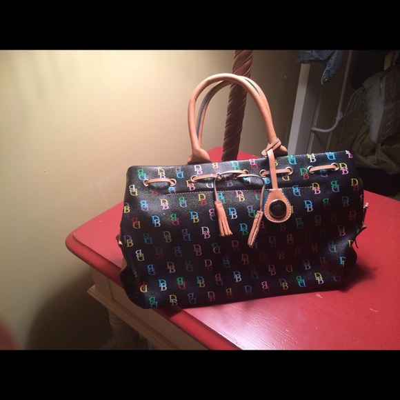 Multi Color D&B bag