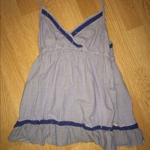 Plaid Hollister speghetti strap