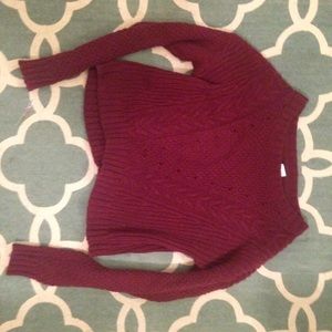 Cropped sweater