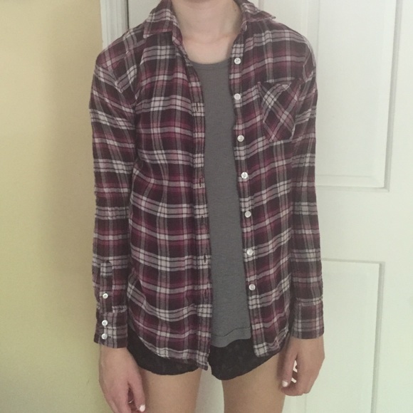 American eagle plaid shirt - Picture 3 of 4