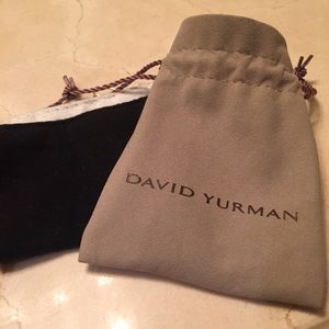 David yurman bag & cloth