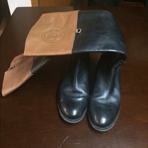 Two toned Equestrian Boots