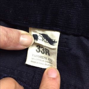J Crew Corduroy Pants Size 12