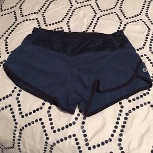 Lululemon race shorts size 4