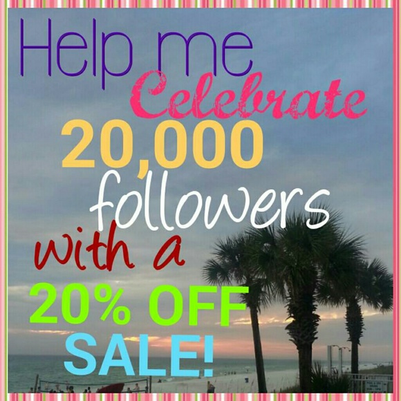 Other - 20,000 followers!!! 20% OFF entire closet!