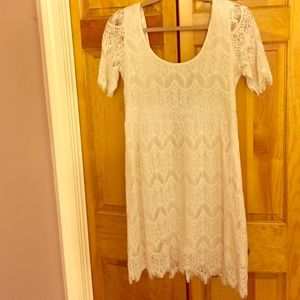 Urban Outfitters charming lace dress.