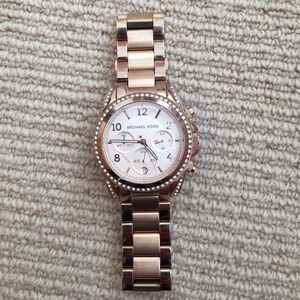 Michael Kors "Blair" Rose Gold Watch