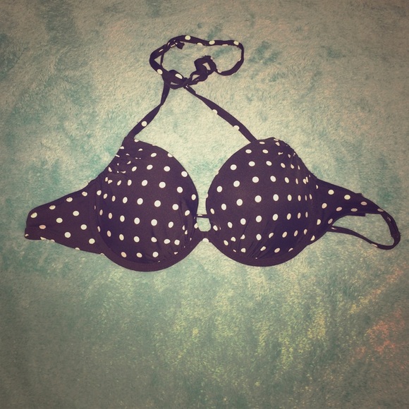 Polka Dot Bikini Top - Picture 1 of 4