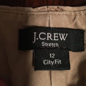 J Crew Khakis Pants. Size 12
