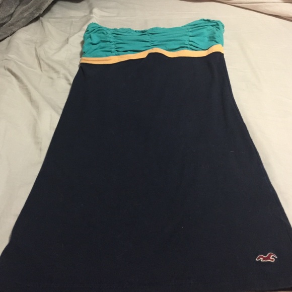 Hollister strapless dress