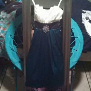 Medium length prom/ball dress