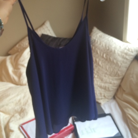 Nordstrom dark blue tank top