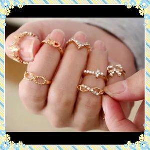 Set of midi rings
