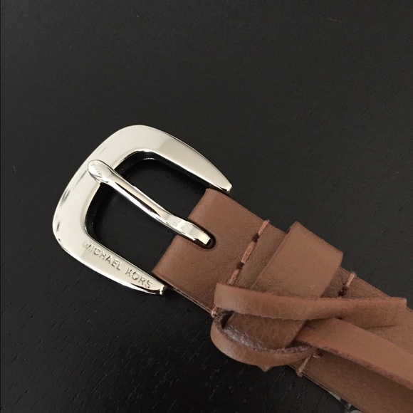 MICHAEL KORS turquoise & silver stud belt - Picture 2 of 2