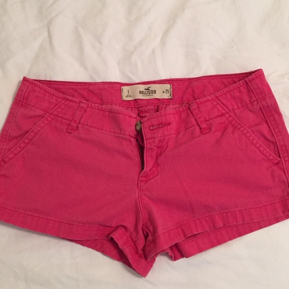 Hot Pink Hollister Shorts size 25/1