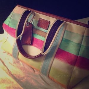 Coach watercolor bag