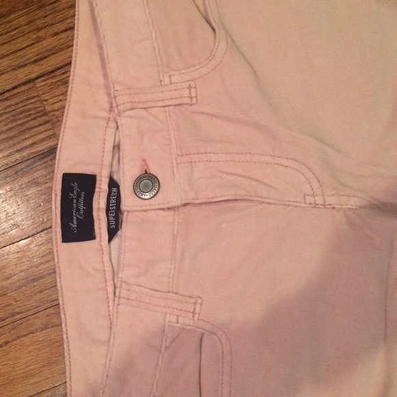 Light Pink Corduroy Jeggings size 8 - Picture 2 of 4