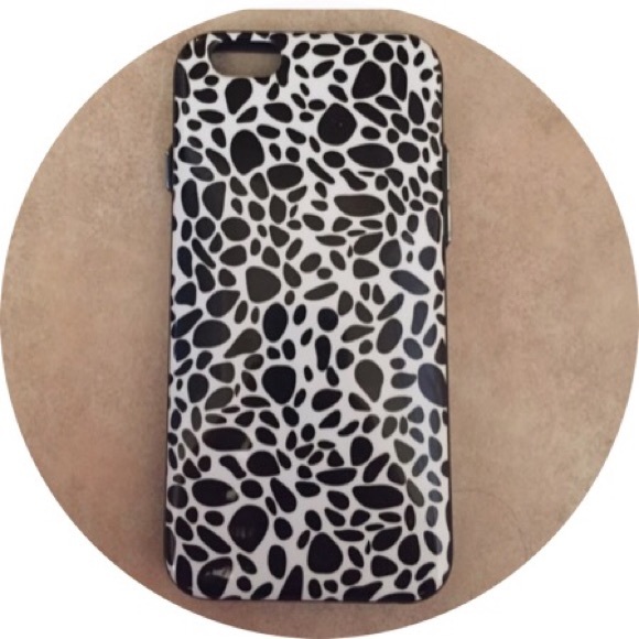 Black/White flower Iphone 6 case